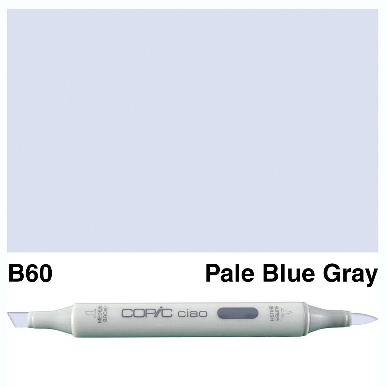 Copic - Ciao Marker - Pale Blue Gray - B60-ScrapbookPal