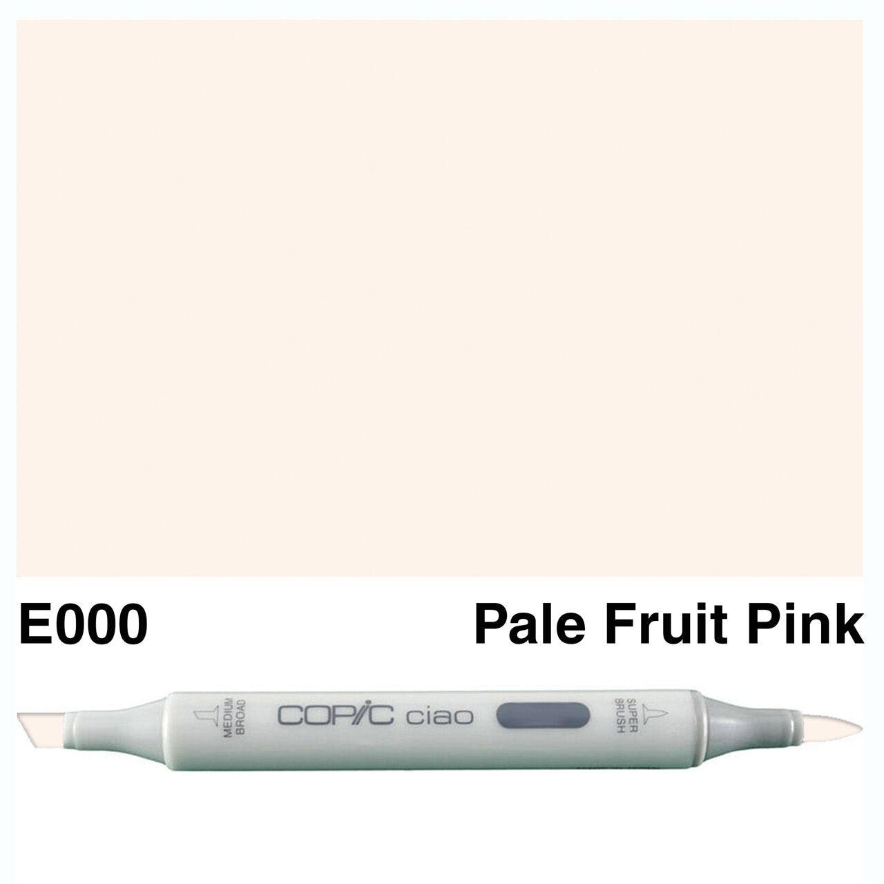 Copic - Ciao Marker - Pale Fruit Pink - E000 – ScrapbookPal