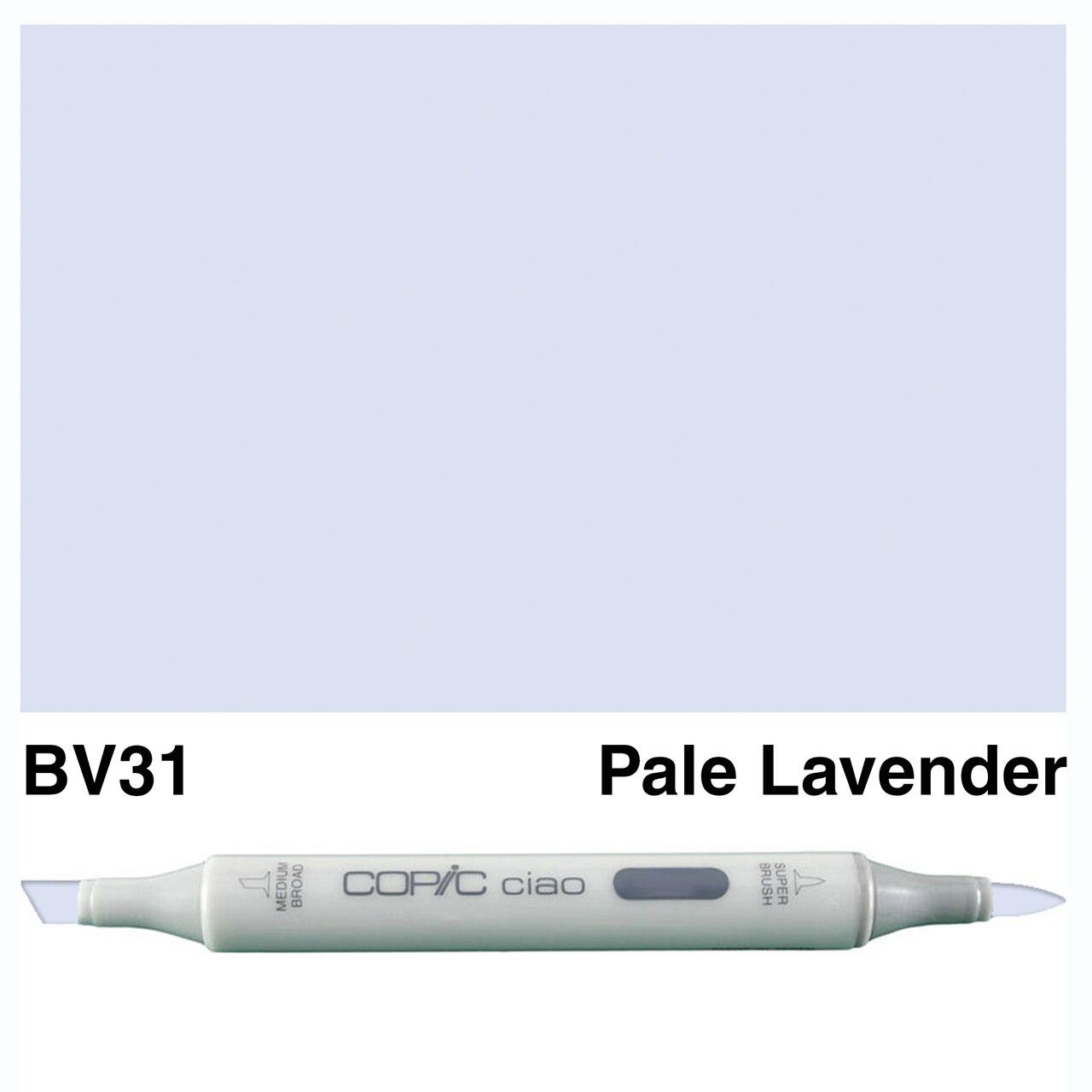 Copic - Ciao Marker - Pale Lavender - BV31-ScrapbookPal