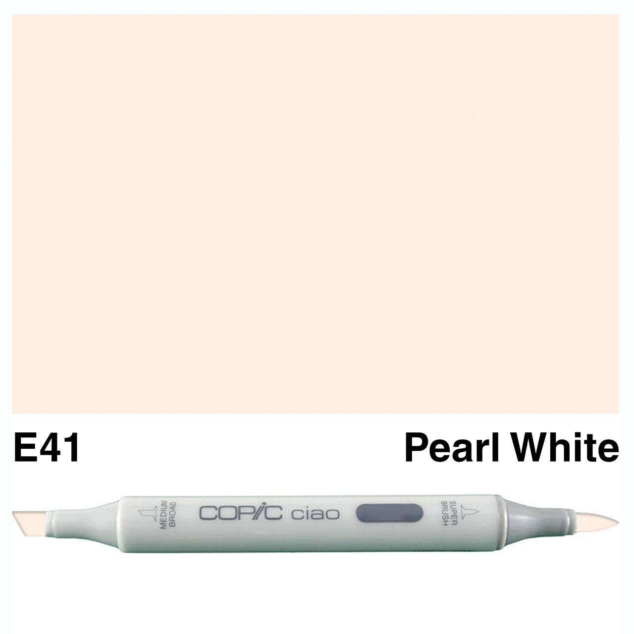 Copic - Ciao Marker - Pearl White - E41 – ScrapbookPal