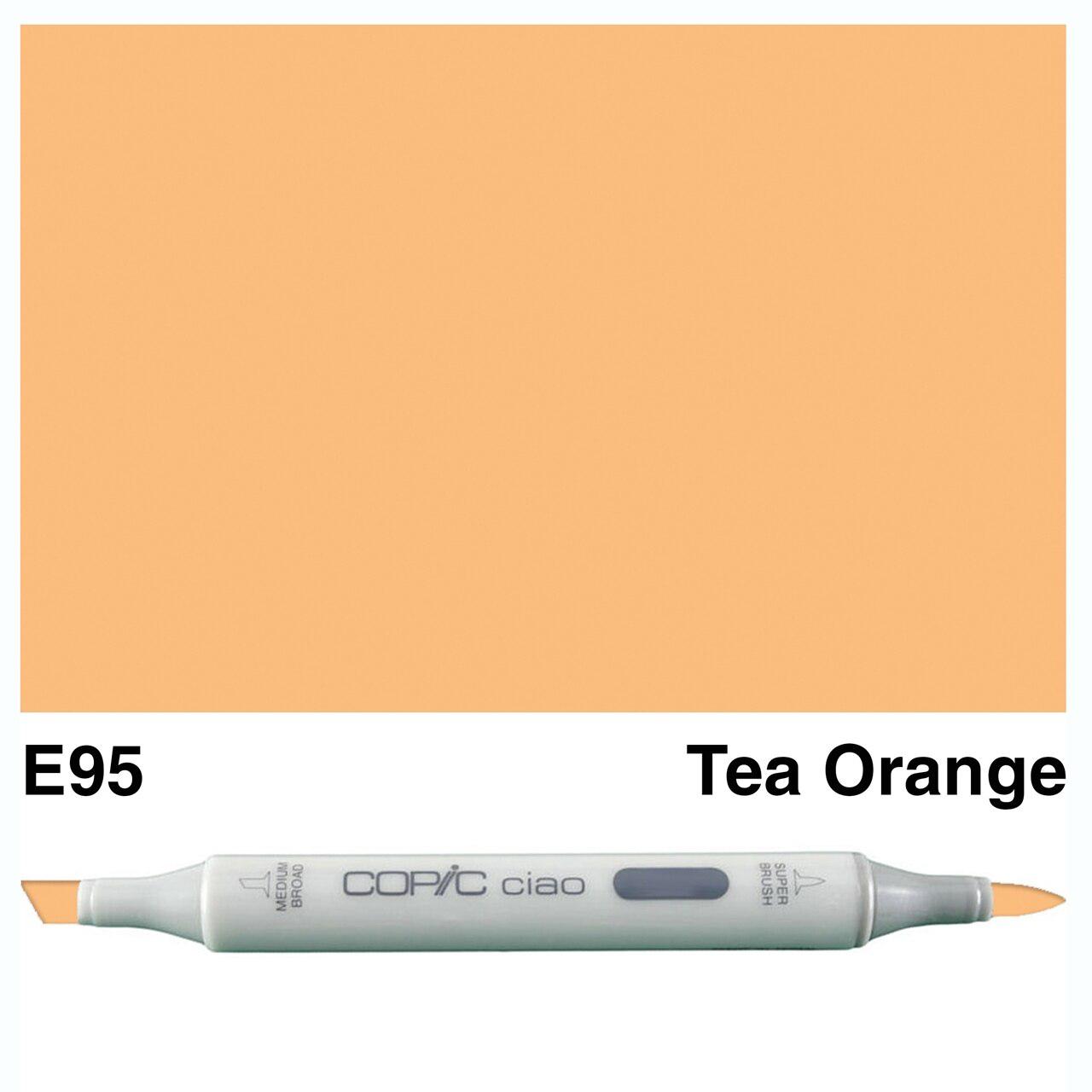 Copic - Ciao Marker - Tea Orange - E95 – ScrapbookPal