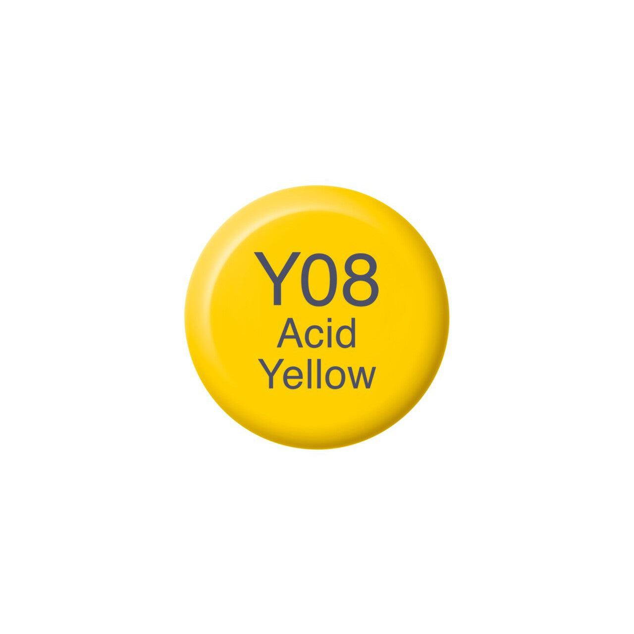 Copic - Ink Refill - Acid Yellow - Y08-ScrapbookPal
