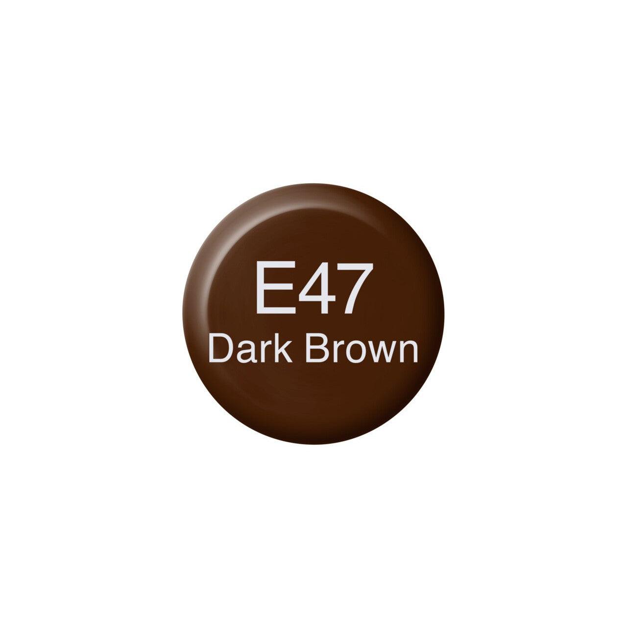 Copic - Ink Refill - Dark Brown - E47-ScrapbookPal
