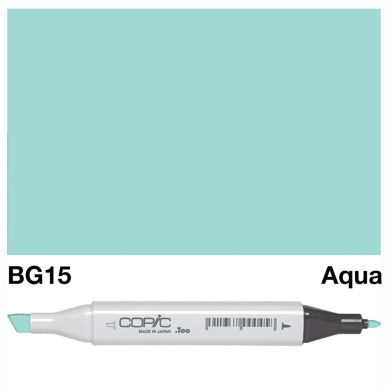 Copic - Original Marker - Aqua - BG15-ScrapbookPal