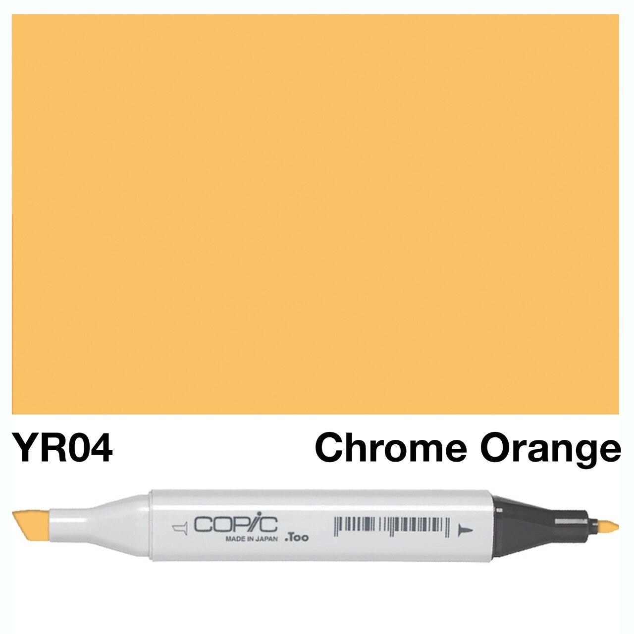 Copic - Original Marker - Chrome Orange - YR04-ScrapbookPal