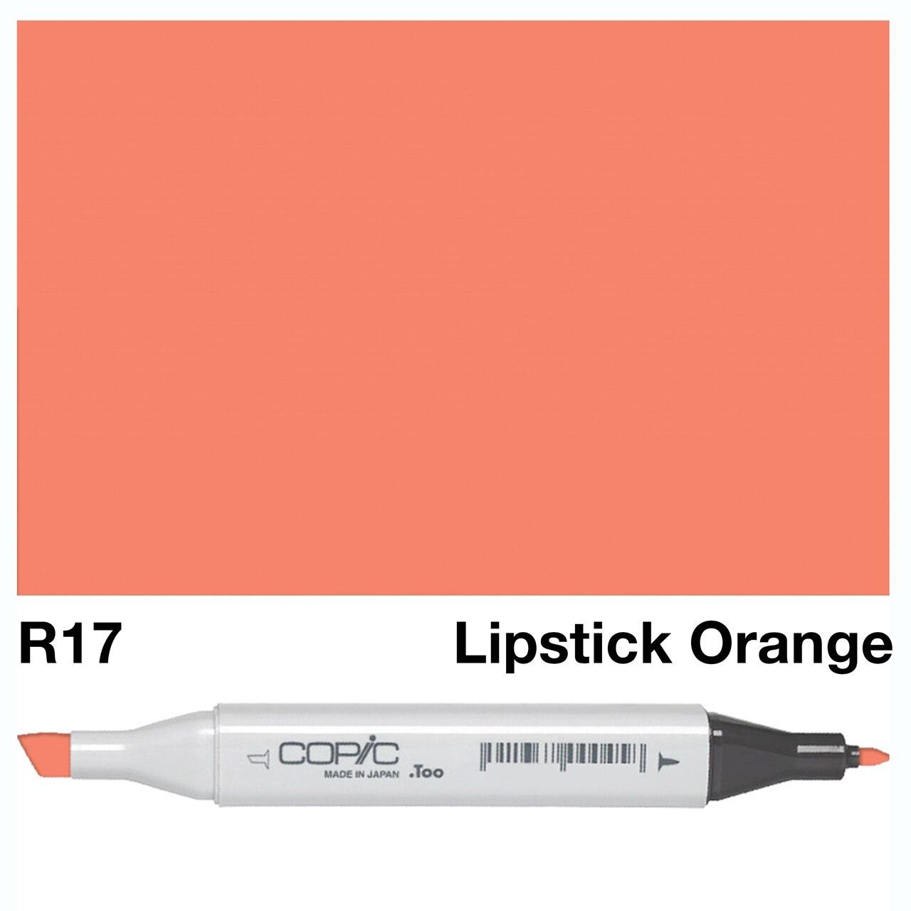 Copic - Original Marker - Lipstick Orange - R17-ScrapbookPal