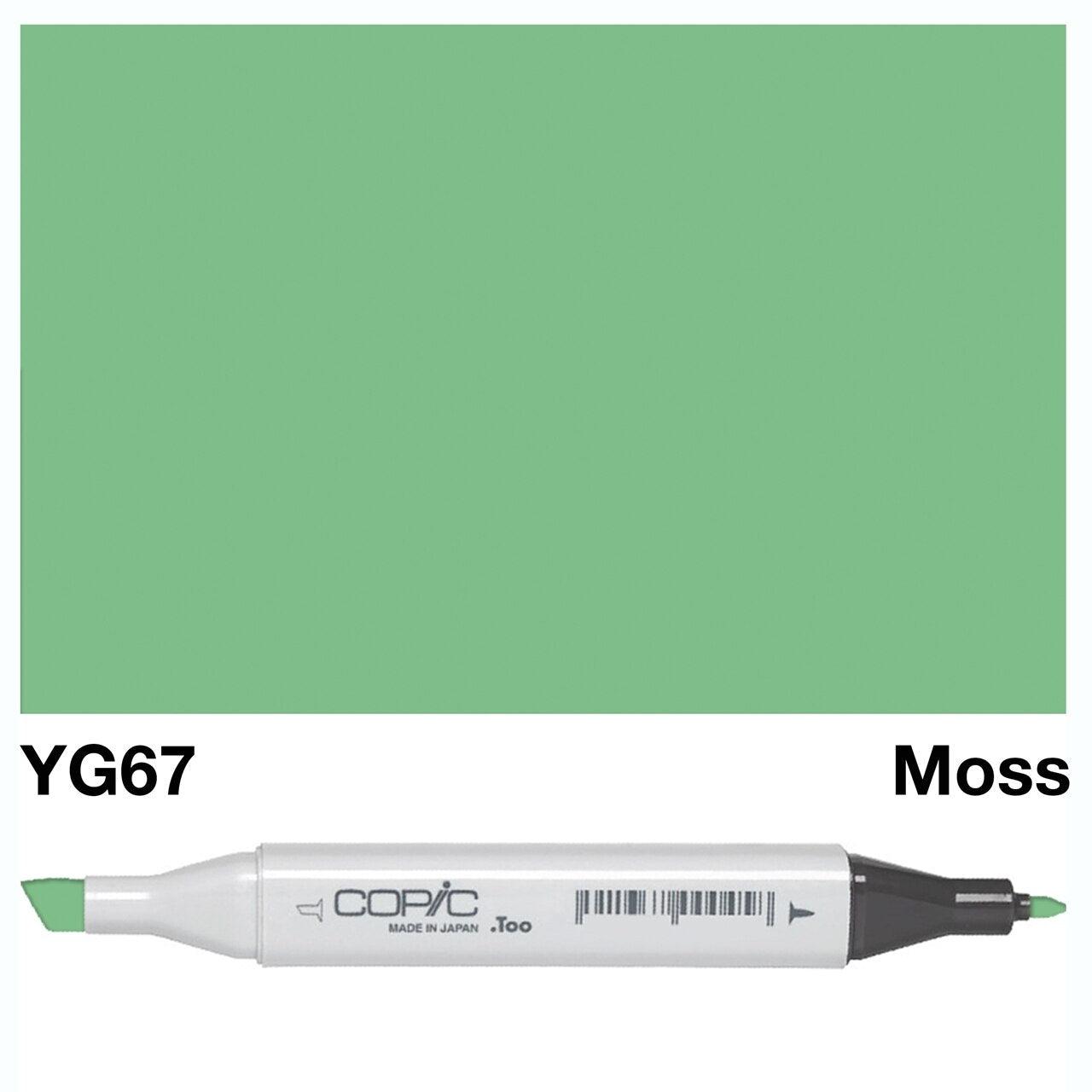 Copic - Original Marker - Moss - YG67-ScrapbookPal