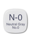 Copic - Original Marker - Neutral Gray - N0-ScrapbookPal