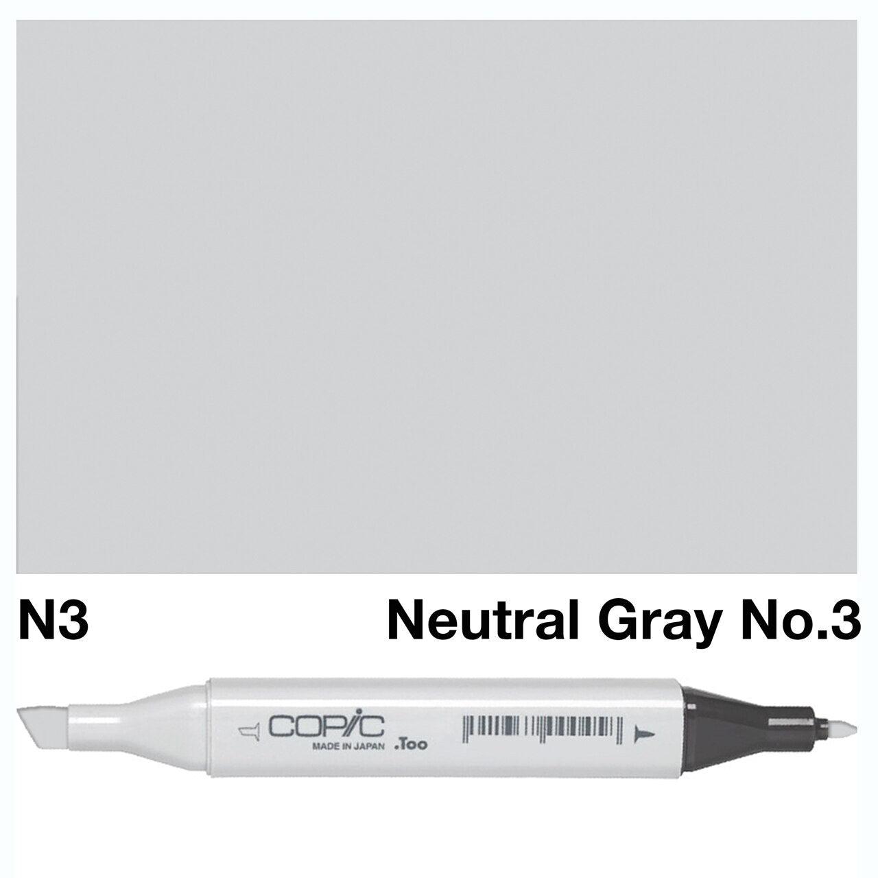 Copic - Original Marker - Neutral Gray - N3-ScrapbookPal