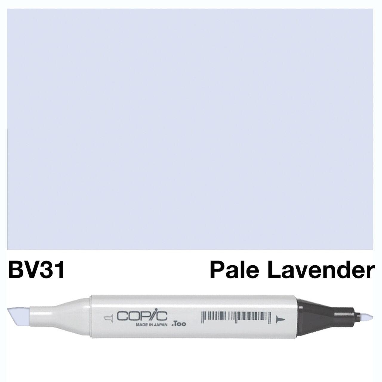 Copic - Original Marker - Pale Lavender - BV31-ScrapbookPal