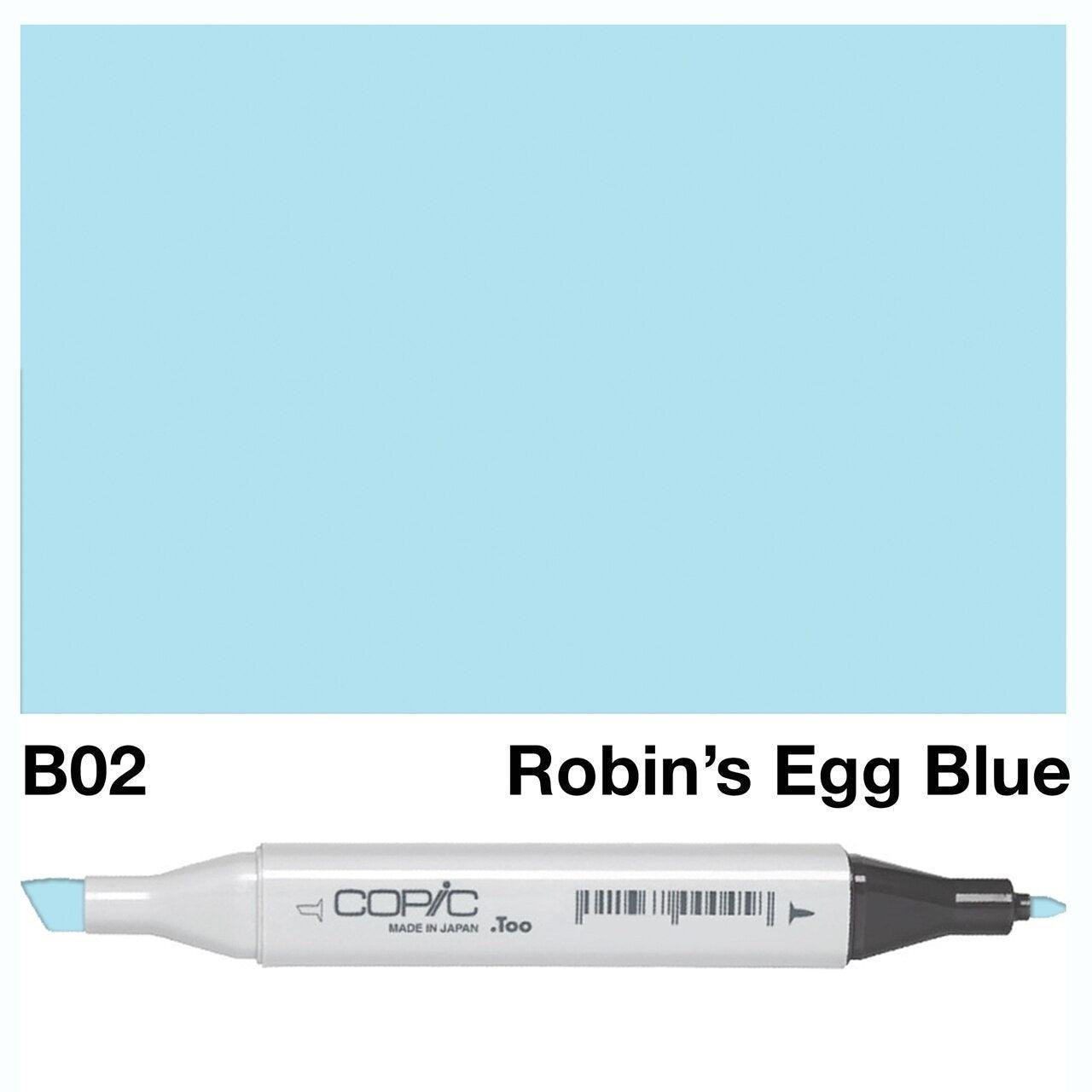 Copic - Original Marker - Robin's Egg - B02-ScrapbookPal