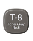 Copic - Original Marker - Toner Gray No. 8 - T8-ScrapbookPal