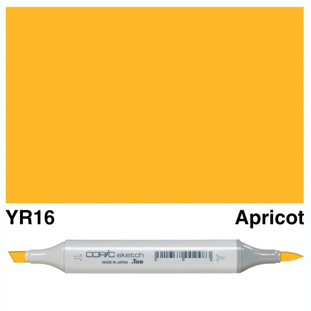 Copic - Sketch Marker - Apricot - YR16-ScrapbookPal