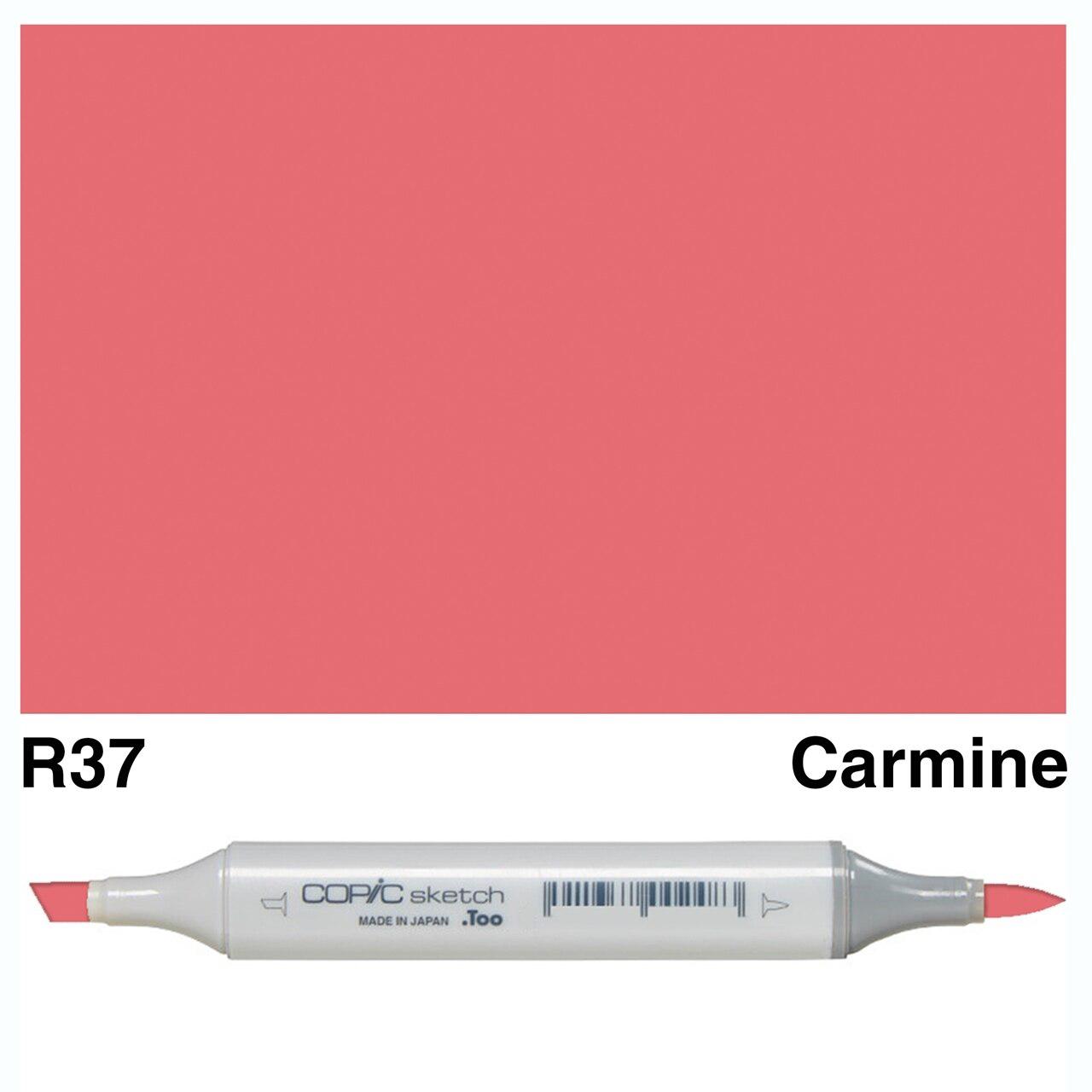 Copic - Sketch Marker - Carmine - R37-ScrapbookPal