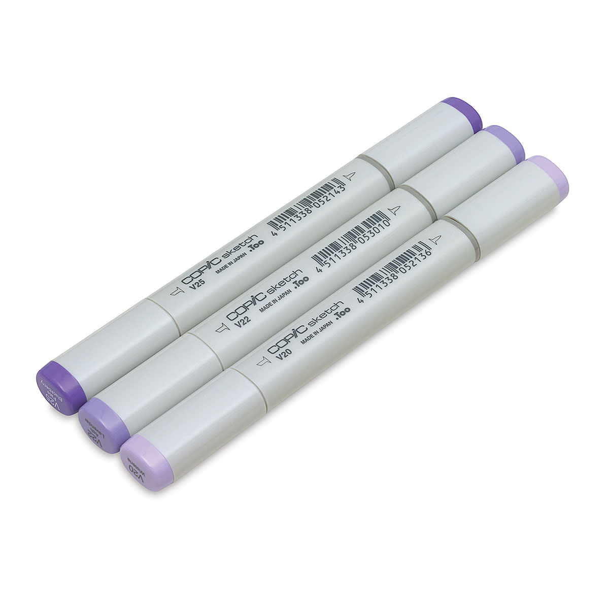 Copic - Sketch Marker Color Fusion - Set 1 Purples, 3 pk