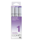 Copic - Sketch Marker Color Fusion - Set 1 Purples, 3 pk-ScrapbookPal