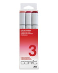 Copic - Sketch Marker Color Fusion - Set 3 Reds, 3 pk-ScrapbookPal