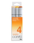 Copic - Sketch Marker Color Fusion - Set 4 Oranges, 3 pk-ScrapbookPal