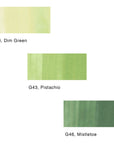 Copic - Sketch Marker Color Fusion - Set 5 Greens, 3 pk-ScrapbookPal