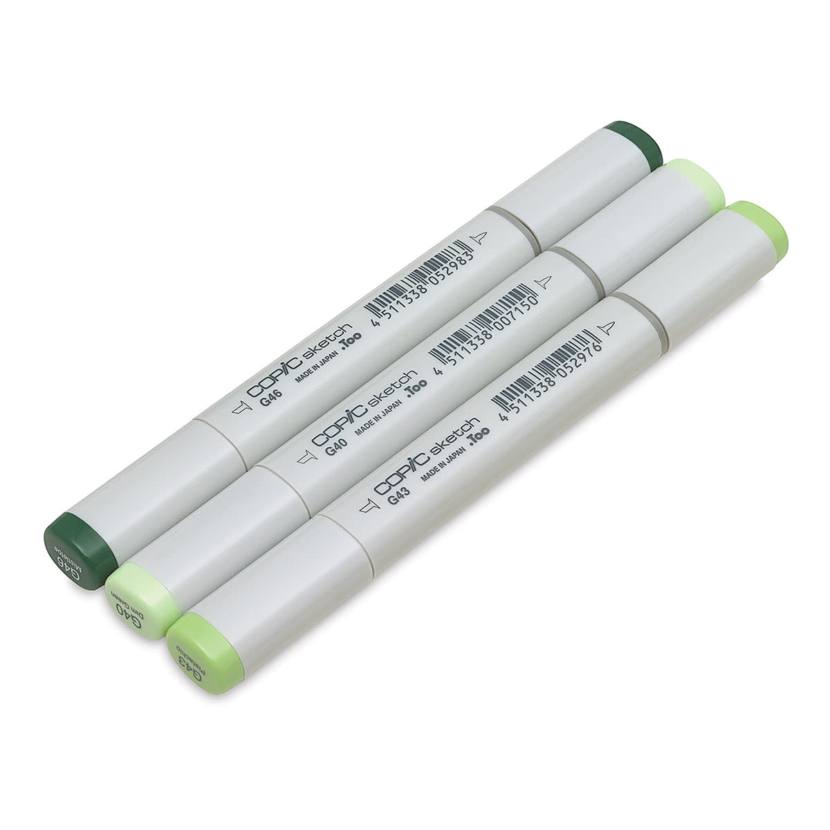 Copic - Sketch Marker Color Fusion - Set 5 Greens, 3 pk – ScrapbookPal