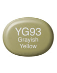 Copic - Sketch Marker - Grayish Yellow - YG93-ScrapbookPal