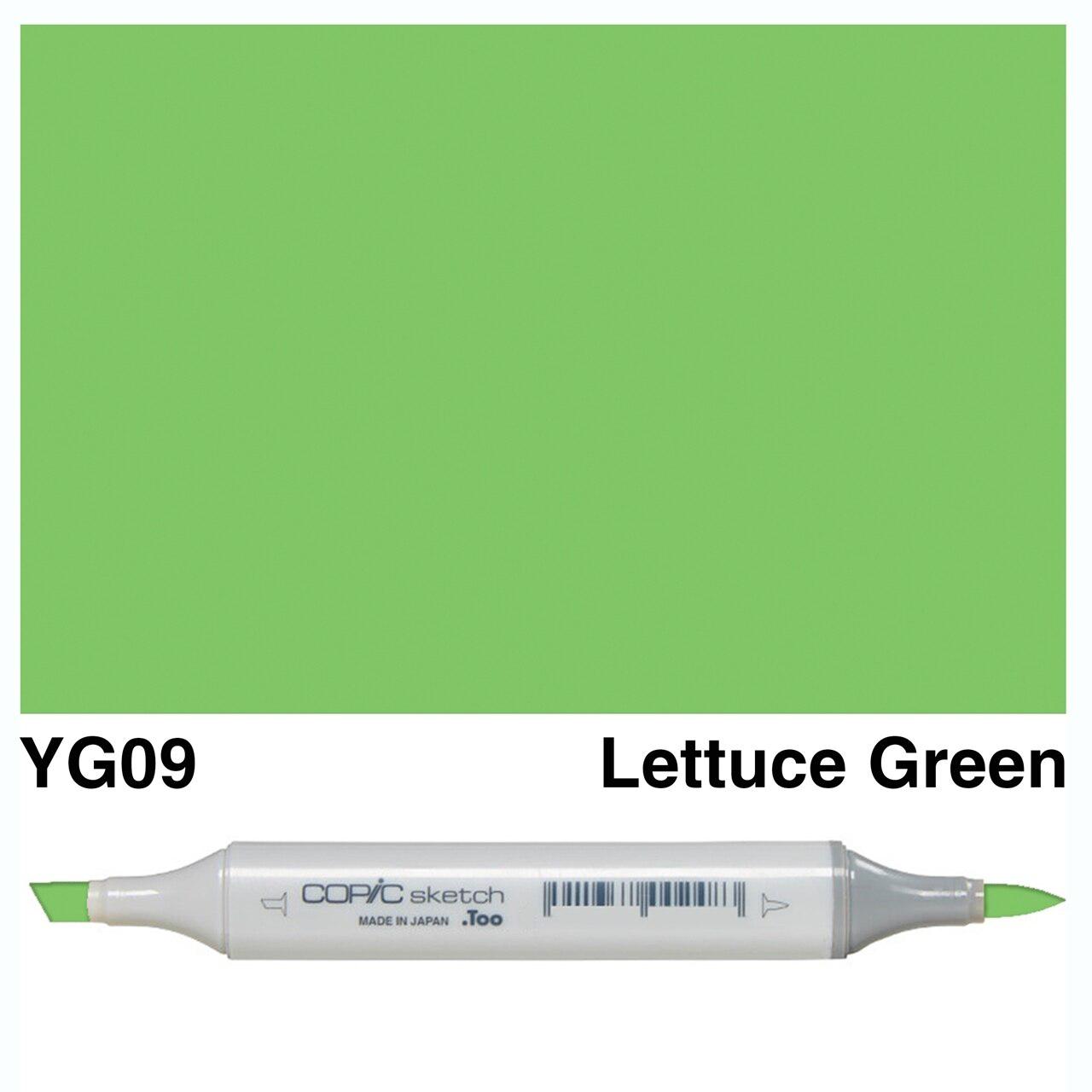 Copic - Sketch Marker - Lettuce Green - YG09-ScrapbookPal