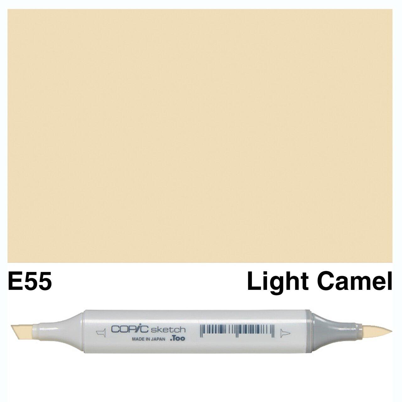 Copic - Sketch Marker - Light Camel - E55-ScrapbookPal