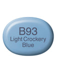 Copic - Sketch Marker - Light Crockery Blue - B93-ScrapbookPal