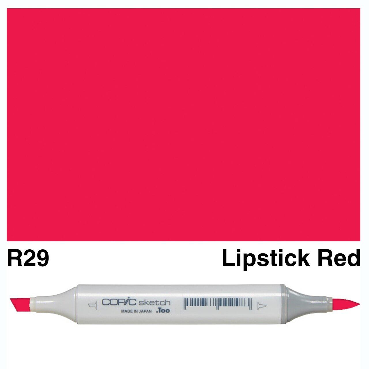 Copic - Sketch Marker - Lipstick Red - R29-ScrapbookPal