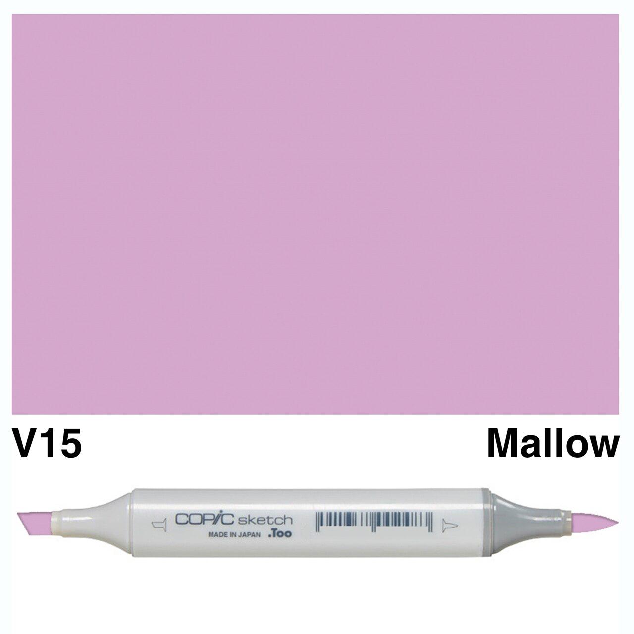 Copic - Sketch Marker - Mallow - V15-ScrapbookPal