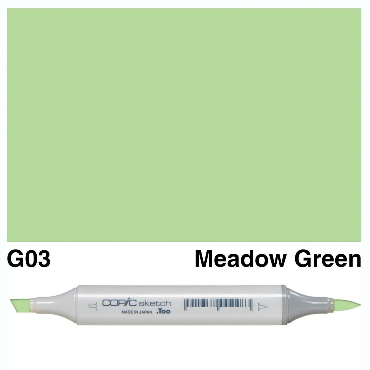 Copic - Sketch Marker - Meadow Green - G03-ScrapbookPal