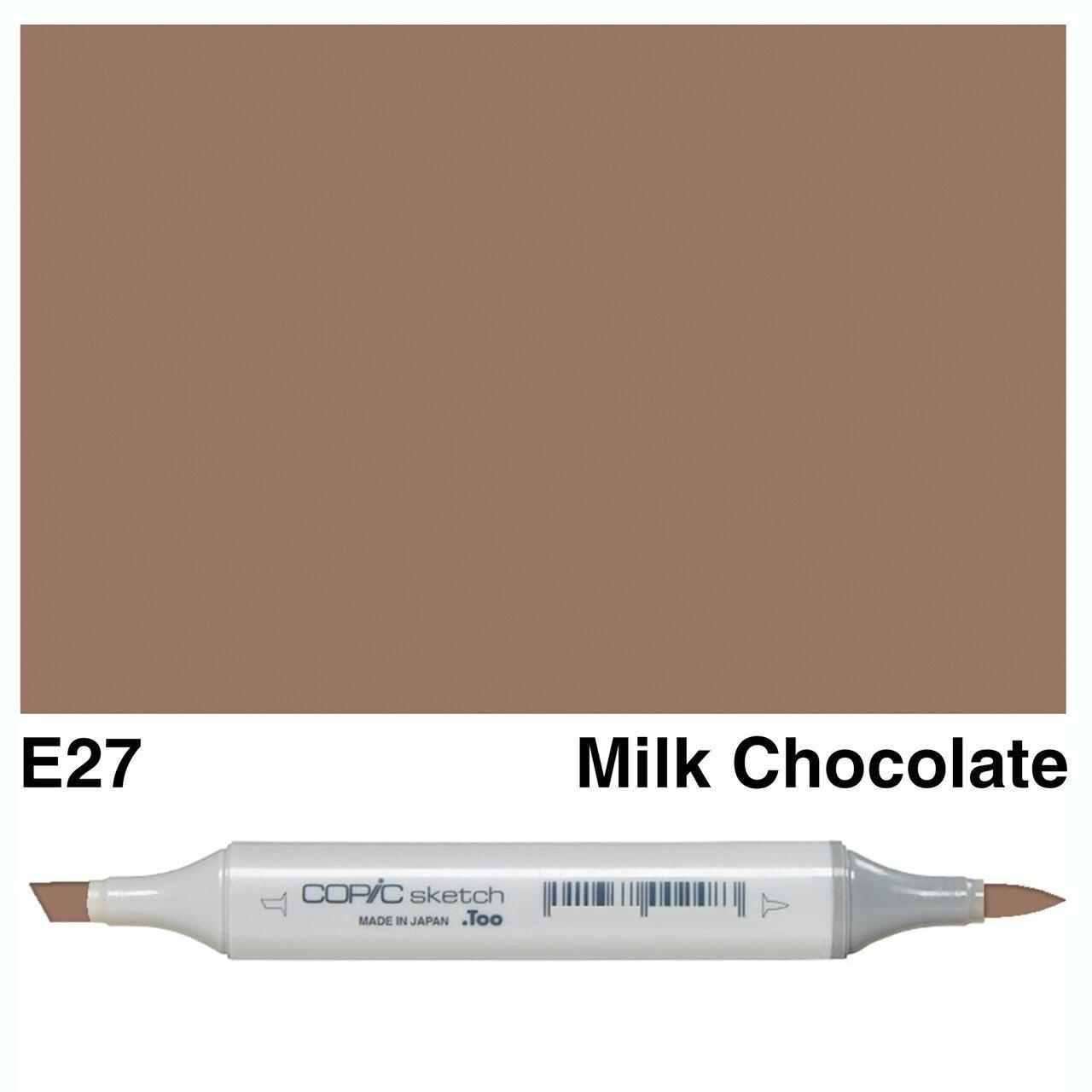 Copic - Sketch Marker - Milk Chocolate - E27-ScrapbookPal