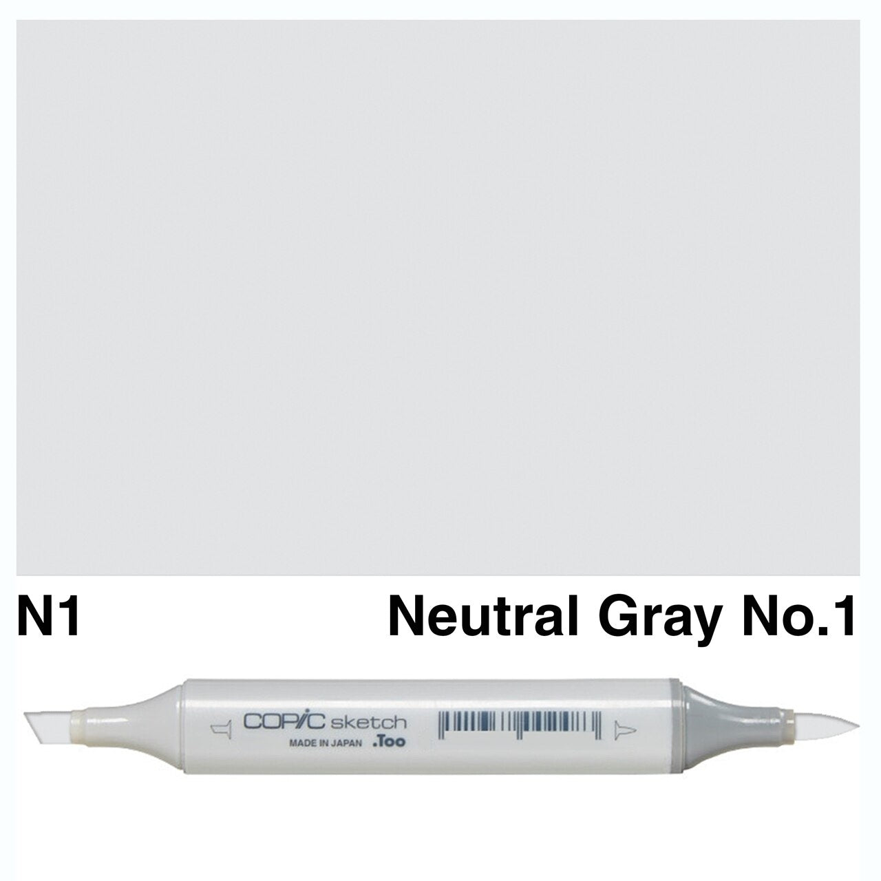 Copic - Sketch Marker - Neutral Gray No. 1 - N1-ScrapbookPal