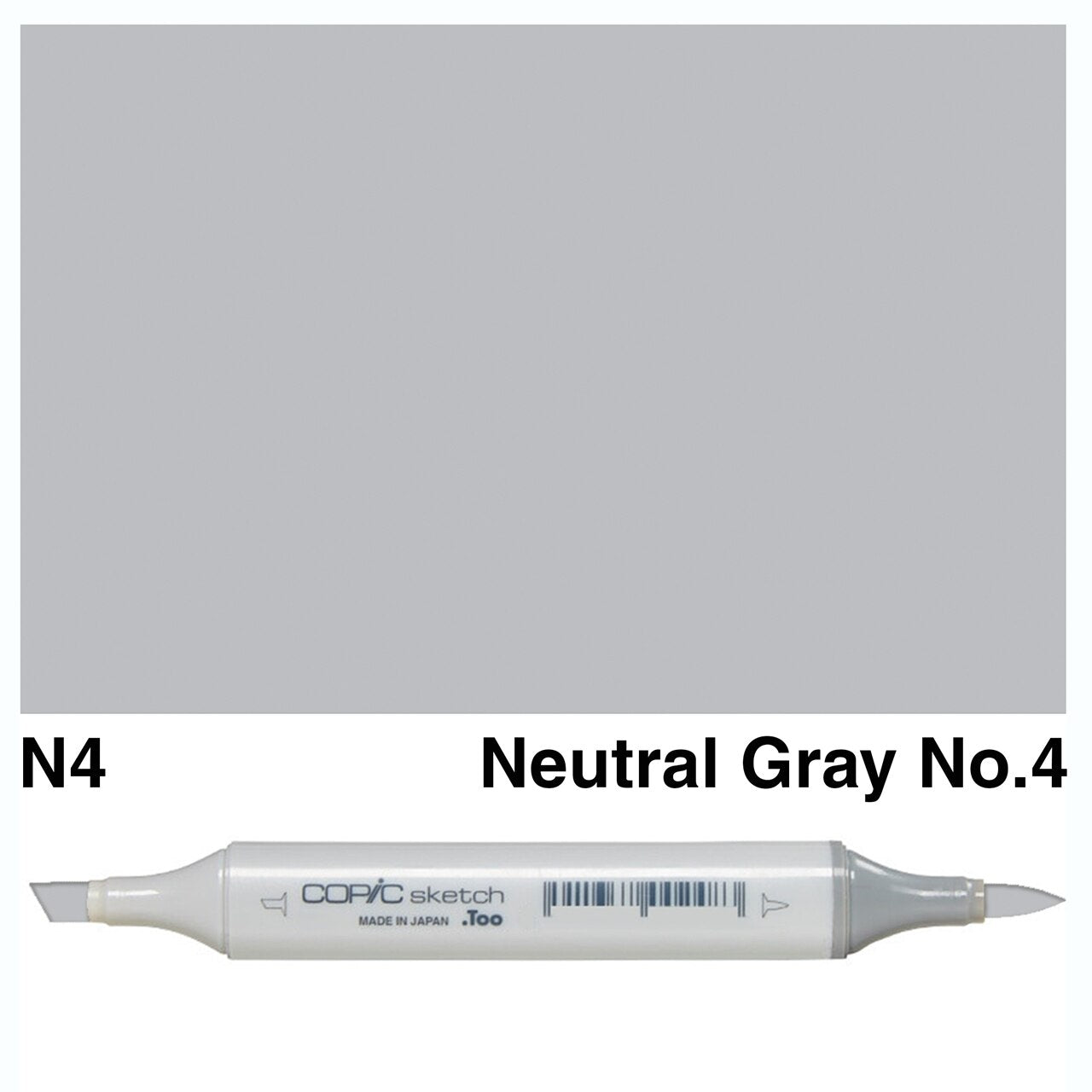 Copic - Sketch Marker - Neutral Gray No. 4 - N4-ScrapbookPal