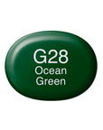 Copic - Sketch Marker - Ocean Green - G28-ScrapbookPal