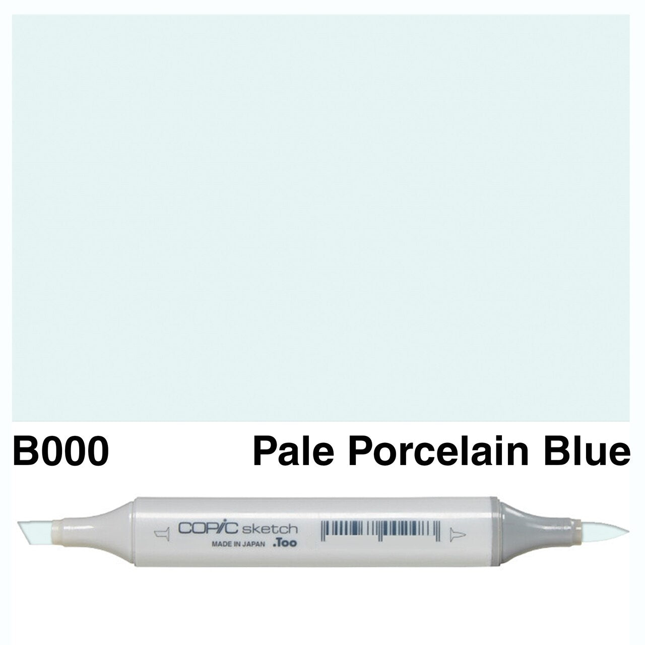 Copic - Sketch Marker - Pale Porcelain Blue - B000-ScrapbookPal