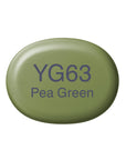 Copic - Sketch Marker - Pea Green - YG63-ScrapbookPal