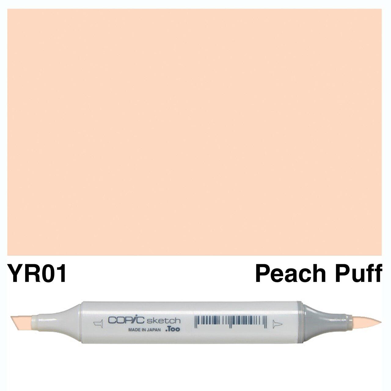 Copic - Sketch Marker - Peach Puff - YR01-ScrapbookPal