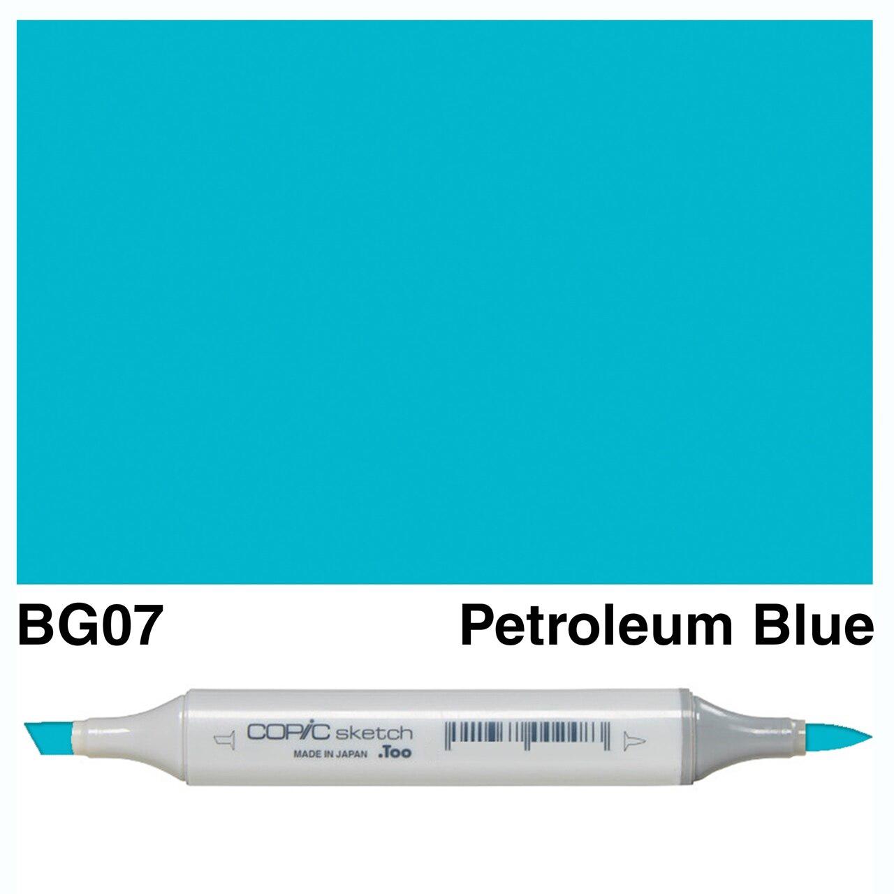 Copic - Sketch Marker - Petroleum Blue - BG07-ScrapbookPal