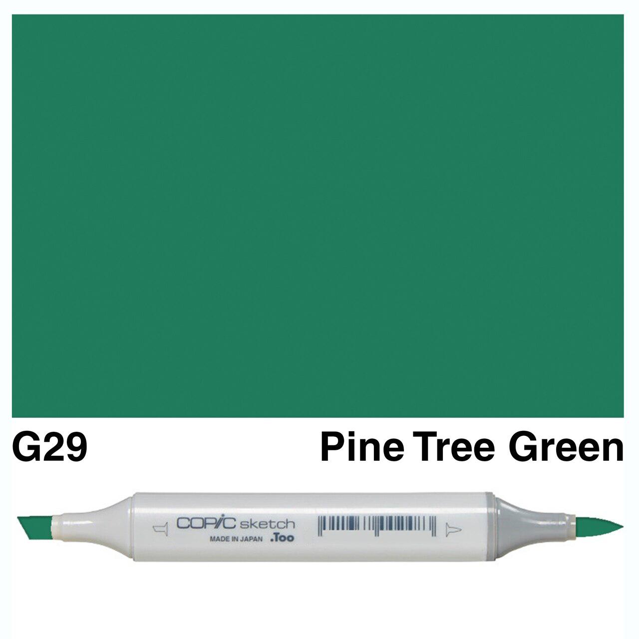 Copic - Sketch Marker - Pine Tree Green - G29-ScrapbookPal