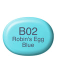 Copic - Sketch Marker - Robin's Egg Blue - B02-ScrapbookPal
