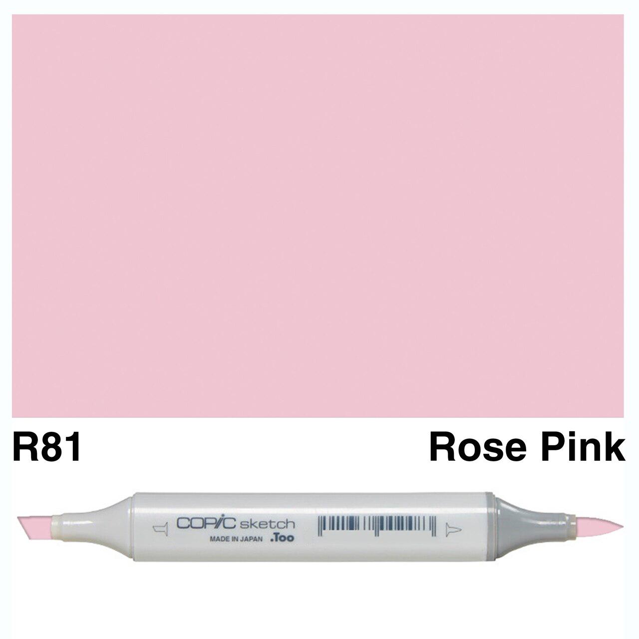 Copic - Sketch Marker - Rose Pink - R81-ScrapbookPal