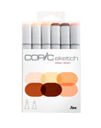 Copic - Sketch Marker Set - Portrait, 6 pk-ScrapbookPal