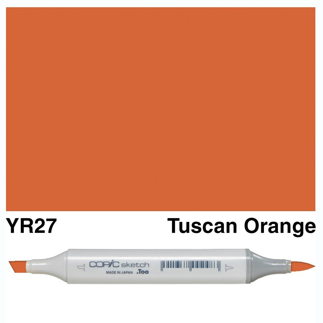 Copic - Sketch Marker - Tuscan Orange - YR27-ScrapbookPal