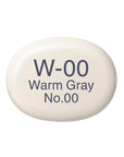 Copic - Sketch Marker - Warm Gray No. 00 - W00-ScrapbookPal