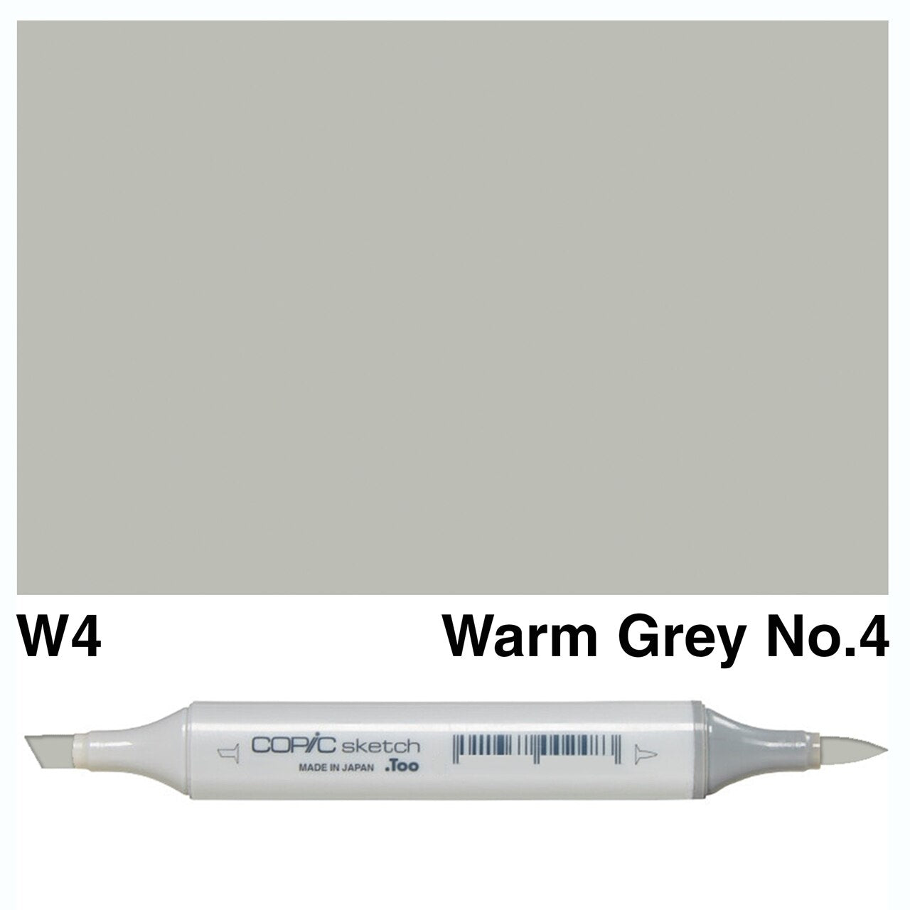 Copic - Sketch Marker - Warm Gray No. 4 - W4-ScrapbookPal