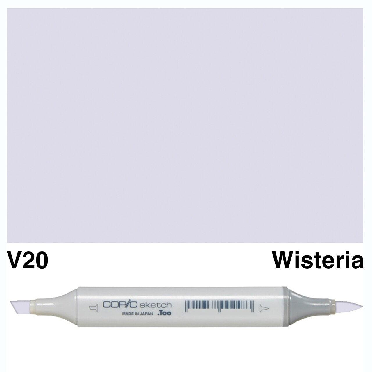 Copic - Sketch Marker - Wisteria - V20-ScrapbookPal