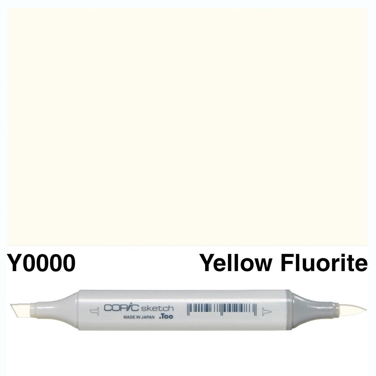 Copic - Sketch Marker - Yellow Fluorite - Y0000-ScrapbookPal
