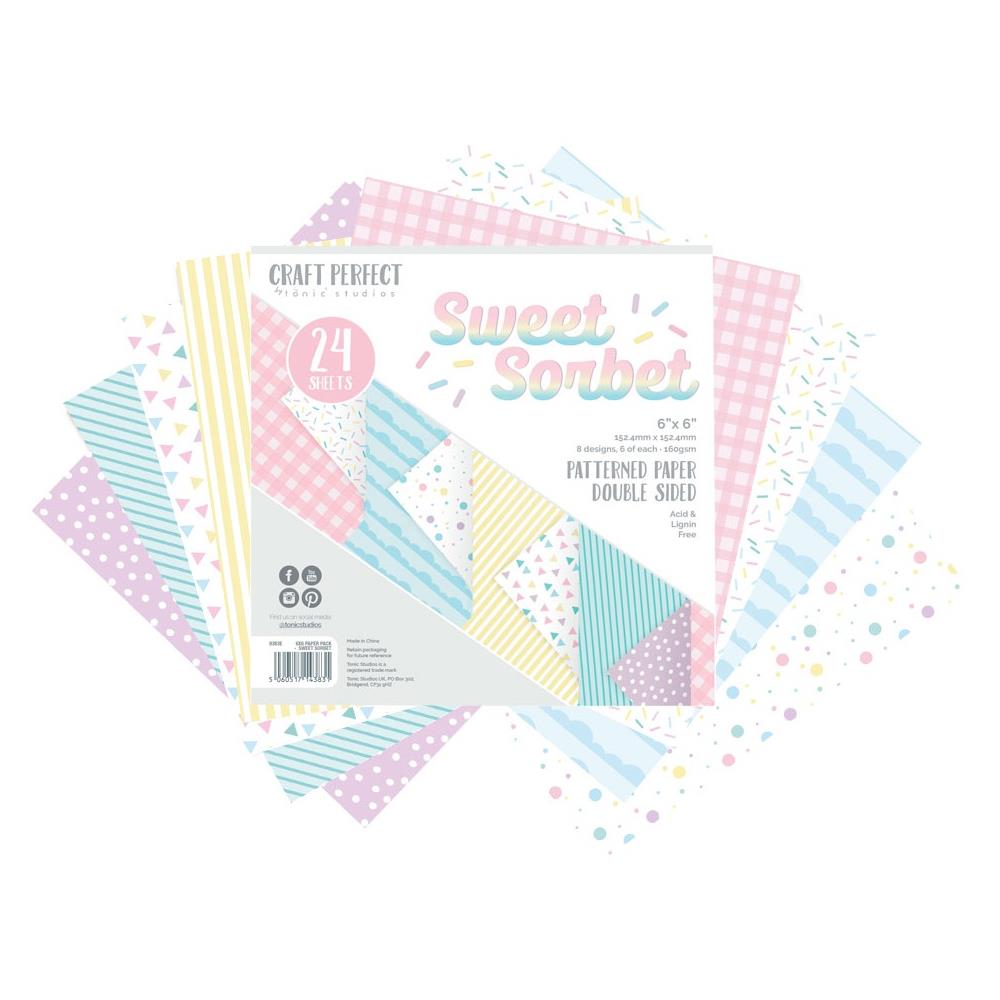 Craft Perfect - 6x6 Paper Pack - Sweet Sorbet-ScrapbookPal