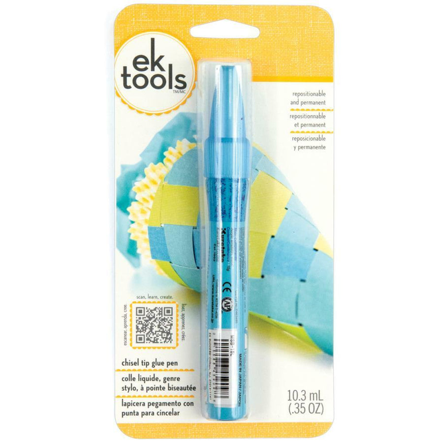 EK Tools - ZIG 2-Way Glue Pen - Chisel Tip-ScrapbookPal